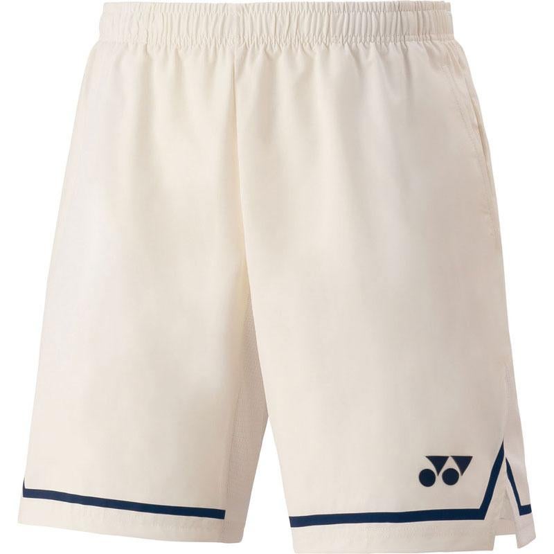 YONEX バドミントン ゲームパンツ ホワイト YONEX ヨネックス メンズハーフパンツ バドミントン ゲームパンツ