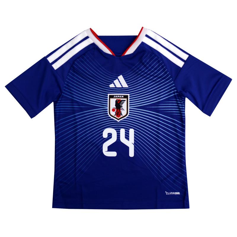 キッズ アディダス サッカー日本代表?2026?ホーム UV719 背番号24 佐野海舟