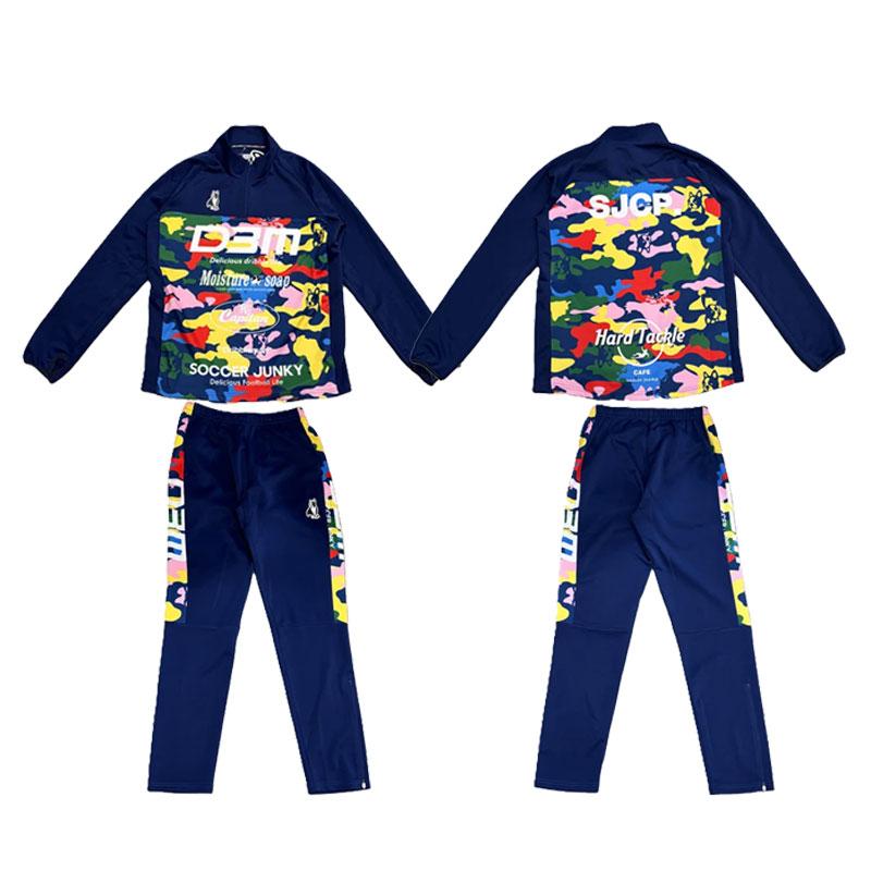 D3M トレーニングHalf-Zipトップ・パンツ 上下セット SJ26D13/SJ26D14
