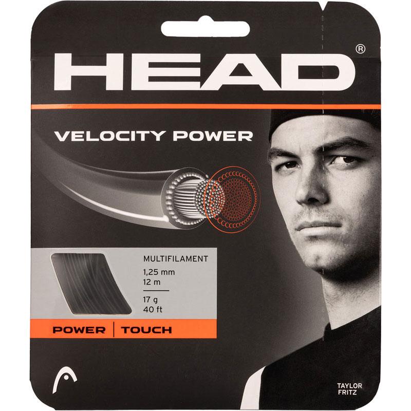 Z2個 HEAD(ヘッド)ベロシティ マルチ パワー硬式テニスストリングス硬式